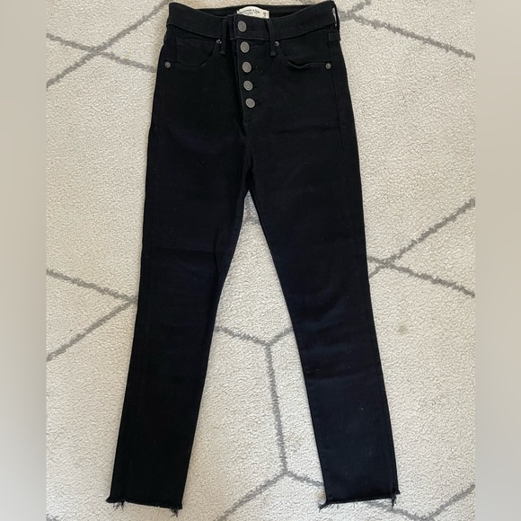 High Rise Super Skinny Ankle Jean, Abercrombie & Fitch - Picture 1 of 3